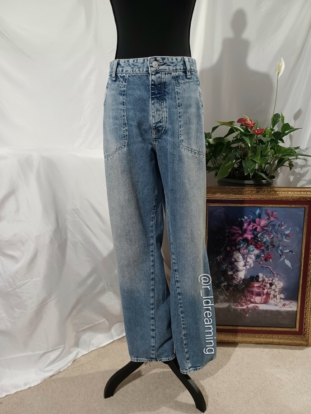 NWT We The Free Carnivale Bootcut Jeans Size 33 In Whiskey Sky